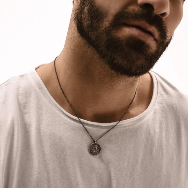 2-sagittarius-zodiac-men-jewelry-black-silver