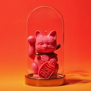 Świeca Maneki Neko Czerwona swieca-maneki-neko-czerwona-1