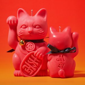 Świeca Maneki Neko Czerwona swieca-maneki-neko-czerwona-3